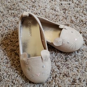 Old Navy - tan mouse slip on shoes